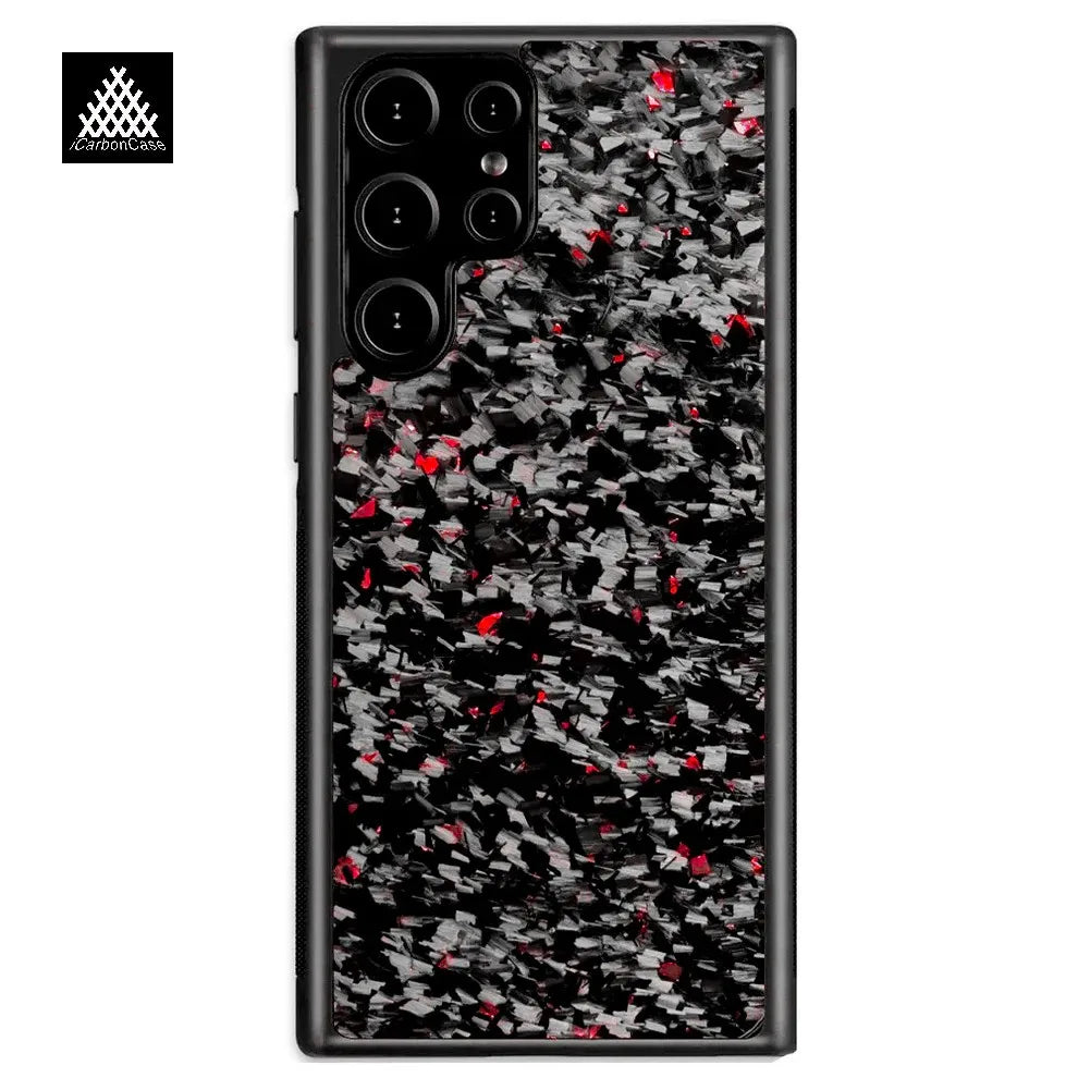 Magnetic Real Forged Carbon Fiber Case for Samsung Galaxy S25 S24 S23 S22 S21 Ultra S25+ S24+ S23+ S22+ S23FE S24FE with Magsafe